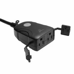 Globe Outdoor Wi-Fi Smart Plug, 2-Outlet, Weatherproof, Compatible With Alexa, Google Assistant Or Siri, Black -Globe Sales Shop globe 2 outlet outdoor smart power adapter d3159457 40ee 4351 80ae 4047192d17ec
