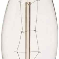 Globe Electric CA10 E12 Base Vintage Edison Dimmable Light Bulbs, Soft White, 25W, 4-pk -Globe Sales Shop globe incandescent vintage edison ca10 25w candelabra 4 pack 711a68f0 bd6a 46df b00d e3c39c7bfe57