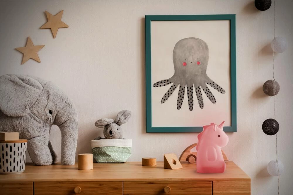 Globe Electric LED Colour-Changing Unicorn Rechargeable Night Light, 7 Globe Electric LED Colour-Changing Unicorn Rechargeable Night Light, - Image 7