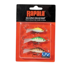 Rapala Ice Fishing Jigging Shad Lure Set