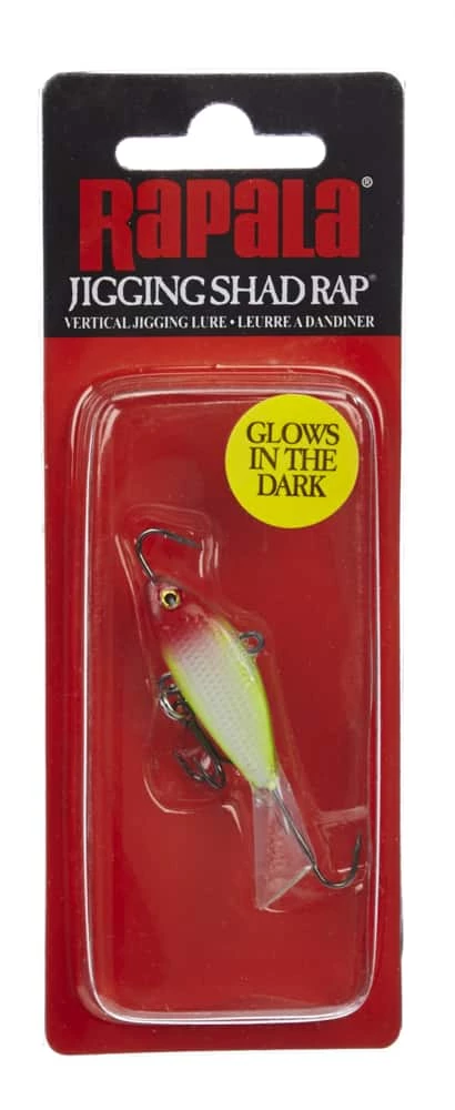 Rapala Ice Fishing Jigging Shad Rap Lure, Size 1 Rapala Ice Fishing Jigging Shad Rap Lure, Size